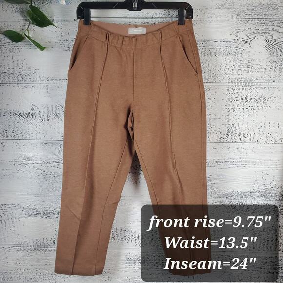 Everlane Women The Dream Pleated Pants Tan Size Small - Picture 9 of 9